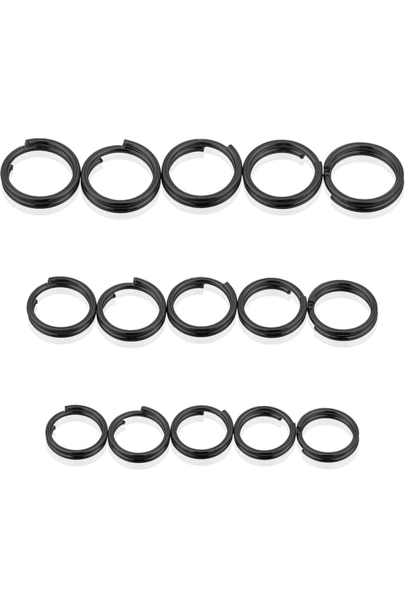 Titanium Key Ring, Jump Rings for Necklaces, Keys, Jewelry Attachment