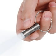 Titanium Keychain Flashlight, Key Unity 15 Lumens Waterproof Pocket Light with Key Ring for EDC