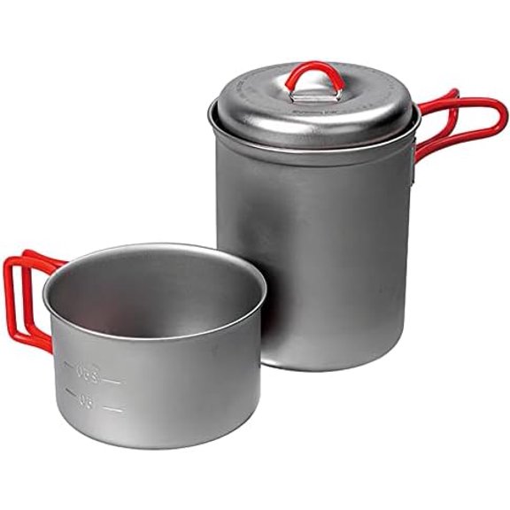 Titanium Lightweight Camping Solo Pot Set, 750$$Sport & Recreation Other