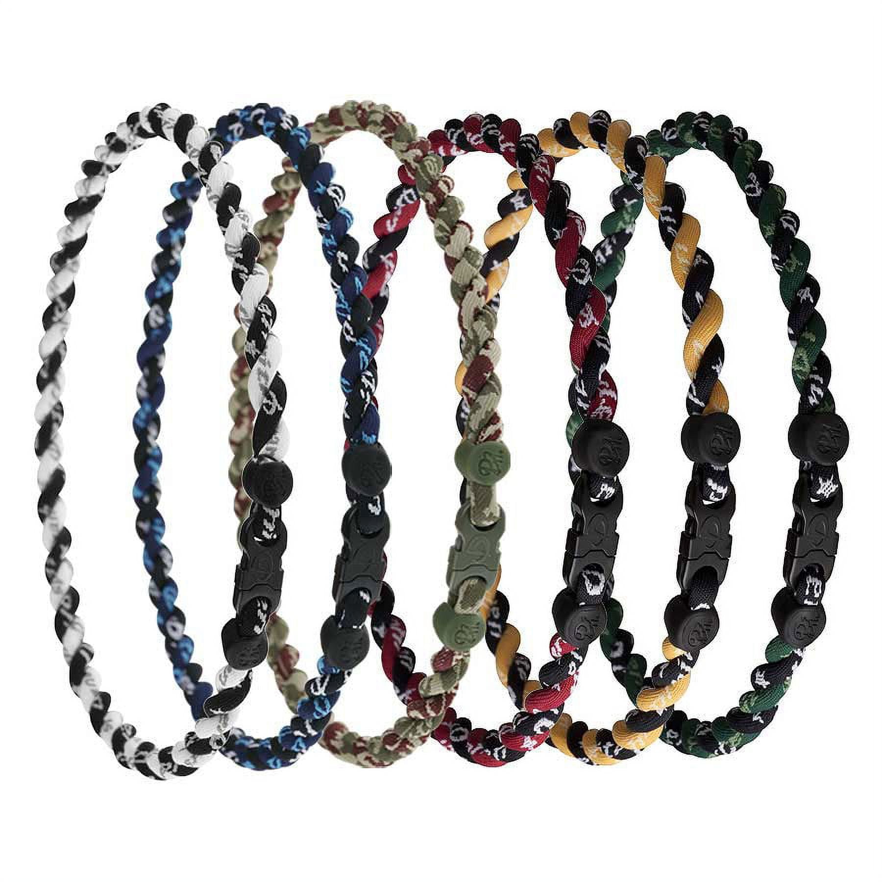 Titanium Necklace Tornado22inchWhite/Black