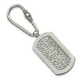 thumbnail image 1 of Titanium Pebble Textured Key Ring, 1 of 6