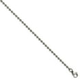 thumbnail image 1 of Titanium Polished 2.00mm Ball Chain 24 Inch Chain Necklace for Women and Men - 3.0 Grams, 1 of 2