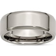 thumbnail image 1 of Titanium Polished 8mm Beveled Edge Band (Size 14) Made In China tb157-14, 1 of 5