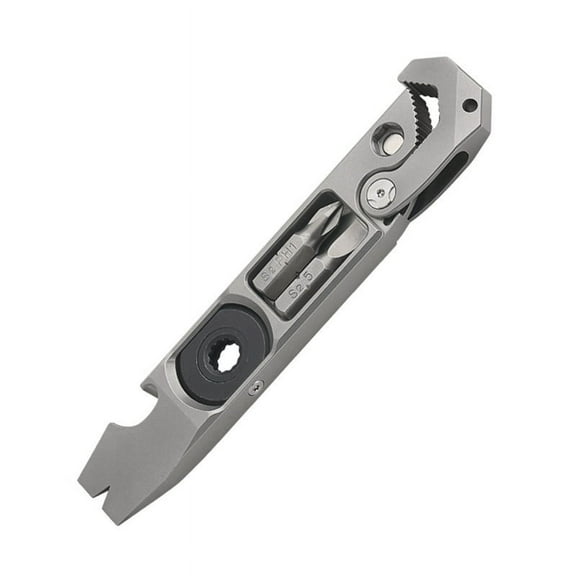 Titanium  Pry Bar,Multifunctional Tool,Wrench/Pry Bar/Screwdrivers/Nail Drivers/Bottle Openers & Other Functions
