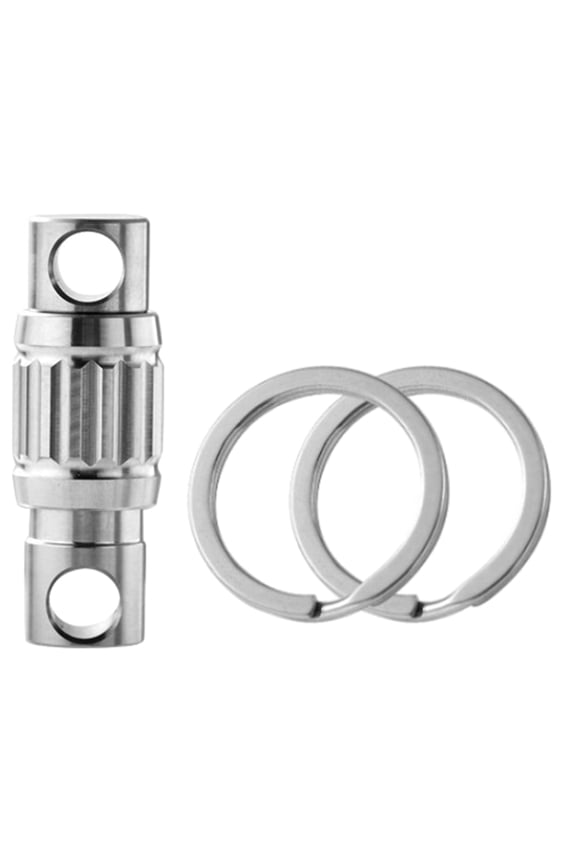 Titanium Quick Release Swivel Keychain Mini Rotaries Buckle Outdoor Key Rings