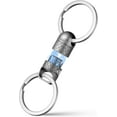 thumbnail image 1 of Titanium Quick Release Swivel Keychain, Pull Apart Detachable Keychain Heavy Duty Car Key Holder with Key Rings, 1 of 6