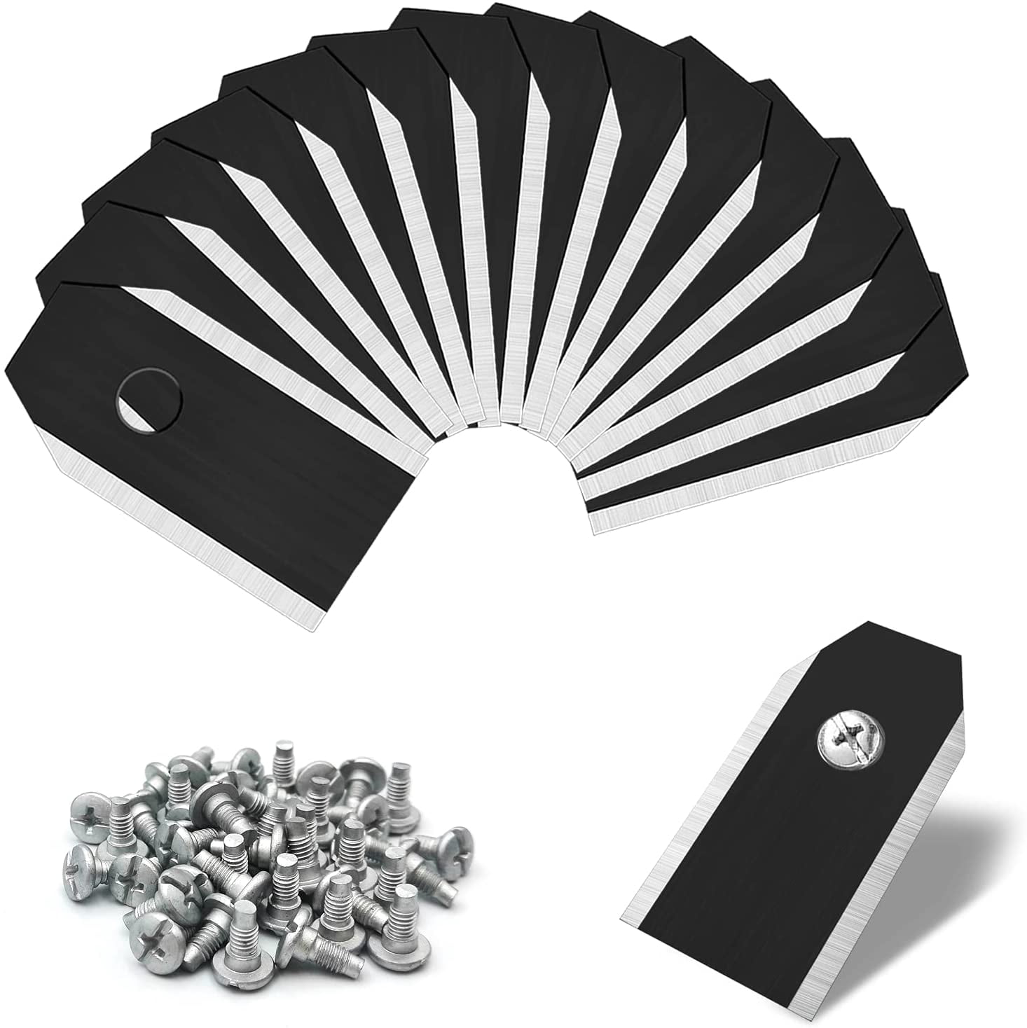 18 Replacement Blades 0.40mm For Husqvarna Automower & Gardena Robot Mowers 3 thumbnail image