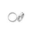 thumbnail image 1 of Titanium Ridged-Edge 5mm Polished Band Ring - Size 7.5, 1 of 3