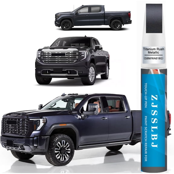 Titanium Rush Metallic(G6M/WA618G) Touch Up Paint for GMC, Car Paint Pen Scratch Repair Two-In-One Touch Up Paint, Premium Car Scratch Remover for Deep Scratches