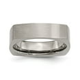thumbnail image 1 of Titanium Satin 6mm Square Band, 1 of 6
