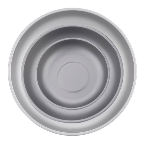 Titanium Serving Plates 3-Piece Set Lightweight Durable Dinnerware for Everyday Use Parties and Special Occasion
