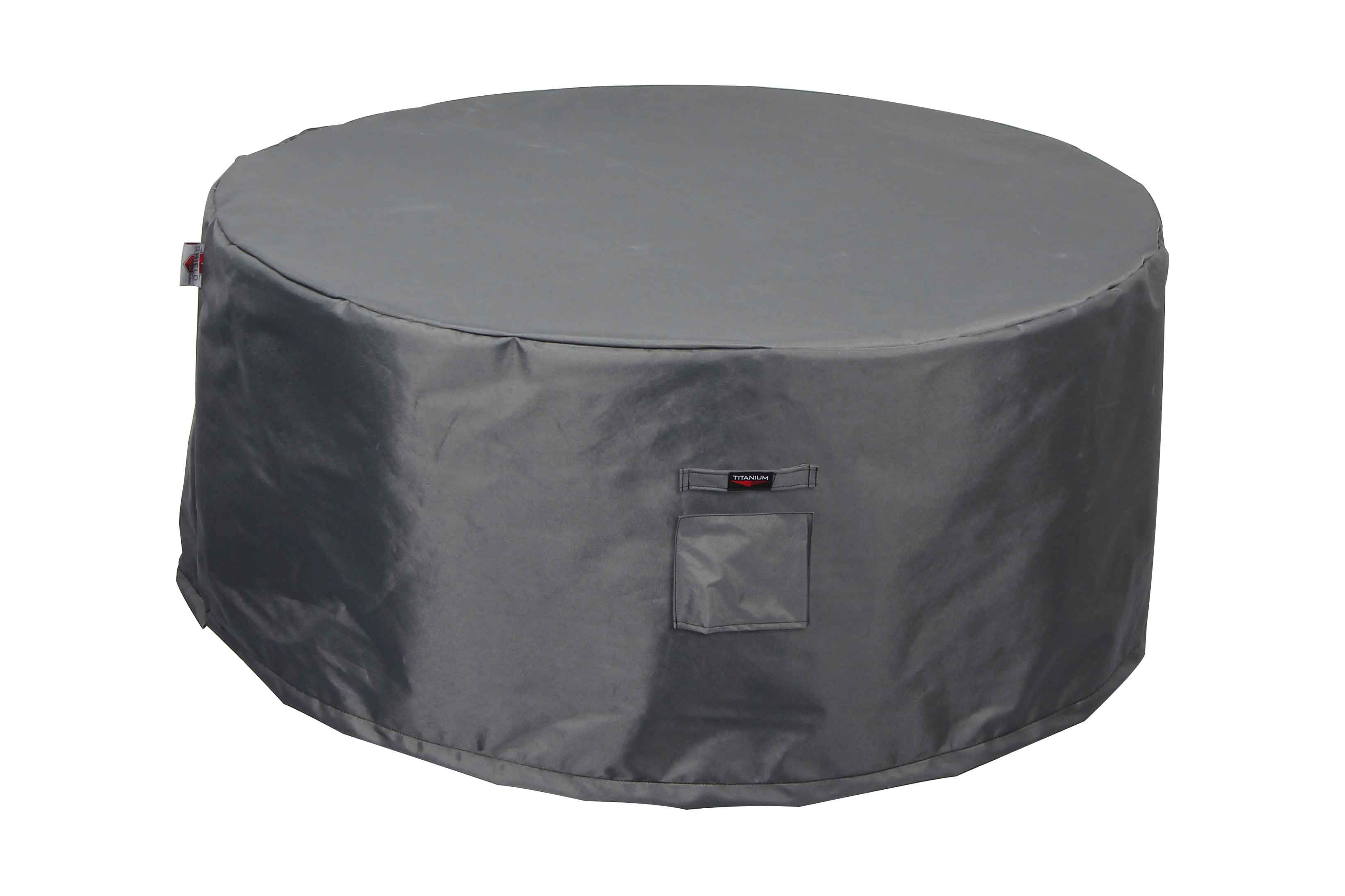 Titanium Shield Outdoor Large Round/Square Dining Set Cover by Astella