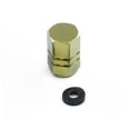 thumbnail image 1 of Titanium Single Dust Cap Hexagon To Fit Schrader Valves (TIDCAP10), 1 of 6
