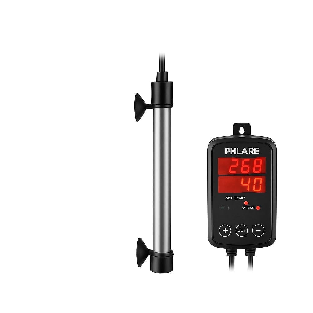 Curated visual reference: Titanium Stainless Steel Aquarium Heater Digital Display Submersible Photo Inspiration