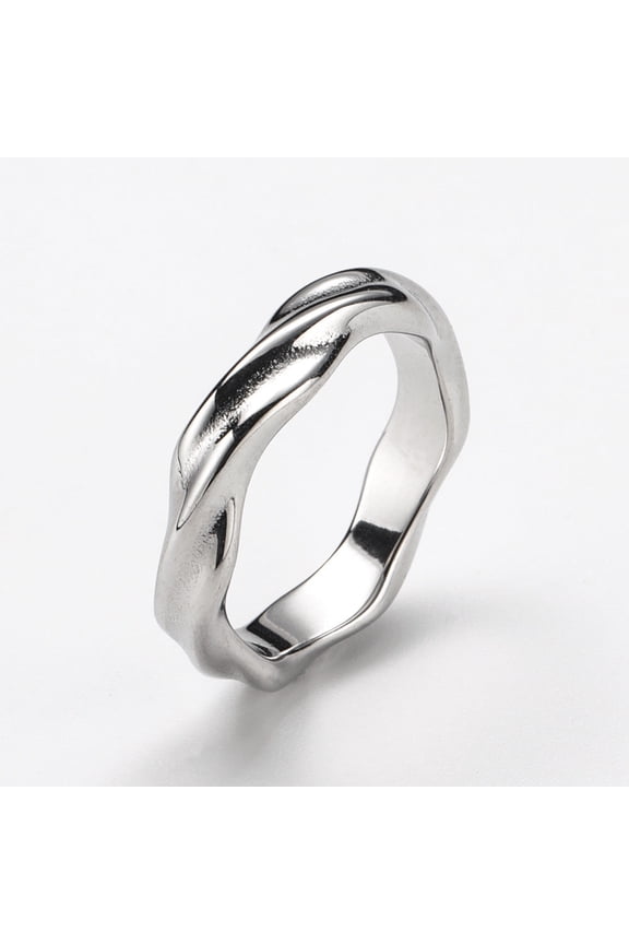 Titanium Steel Casting Personalized Trend Styles Womens Rings Design High Quality Fashion Beautiful Appearance