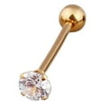 thumbnail image 1 of Titanium Steel Earring Ear Stud Gemstones Crystal Body Q3S4 W7Z0 Fashion, 1 of 8