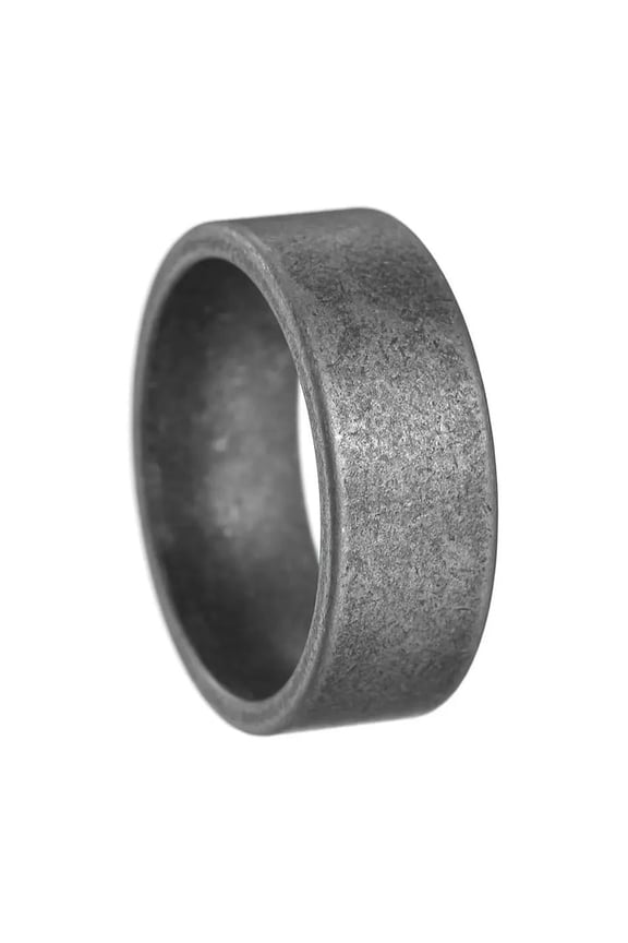 Titanium Steel Finger Ring Men Antique Silver Tribal Ring Irish Celtic Band R8