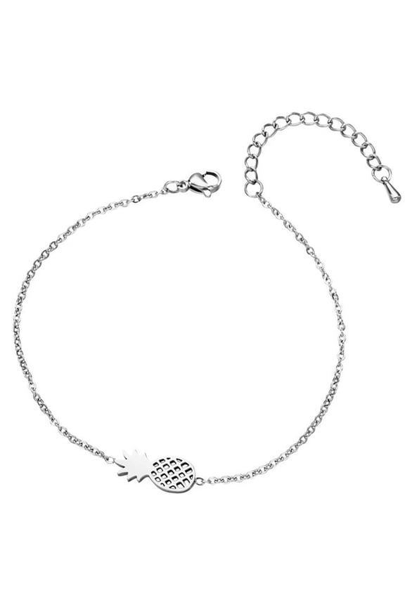 Titanium Steel Fruit Bracelet, Creative Fashion Pineapple Chain Jewelry