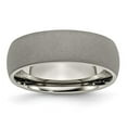 thumbnail image 1 of Titanium Stone Finish 7 mm Band - Size 13, 1 of 1