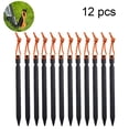 thumbnail image 1 of Titanium Tent Nails Outdoor Camping Tent Stakes Lengthen Tent Pegswith Rope, 1 of 4