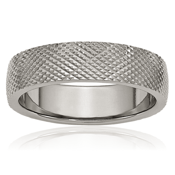 titanium 6mm wedding band ring