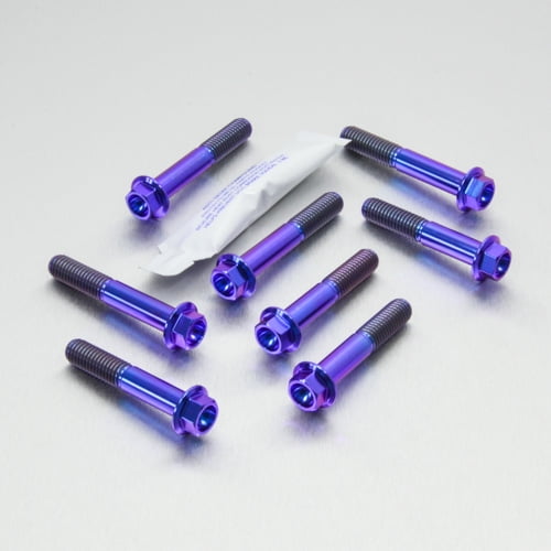 Titanium Top & Bottom Clamp Yoke Pinch Kit (TITRIPCL320)