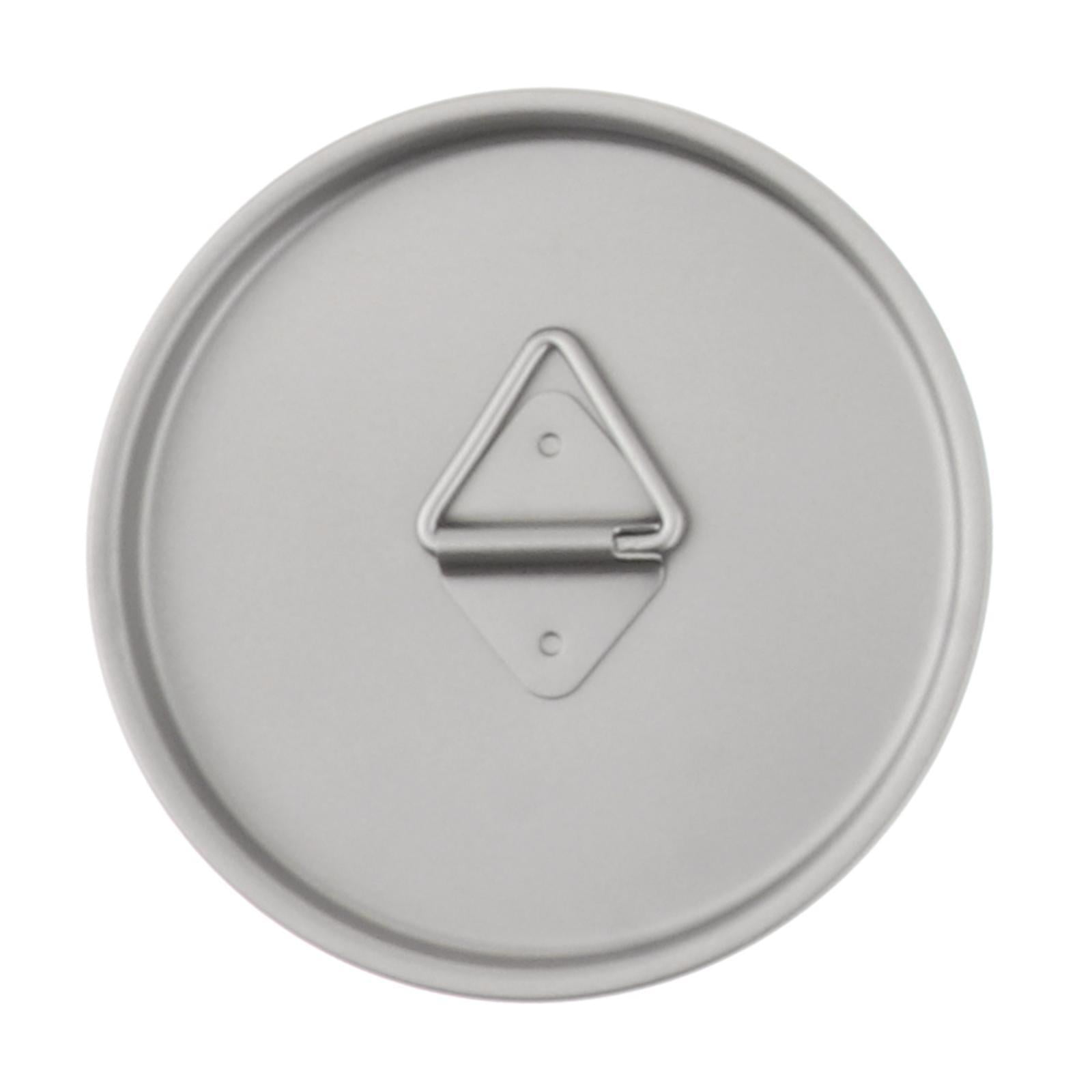 Titanium Water Cup Lid Camping Pot Lid Tableware Heat Resistance Tea