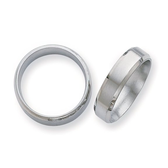Titanium Wedding Band Sz 5