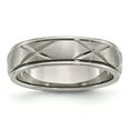 thumbnail image 1 of Titanium X-Design 6mm Satin Band, 1 of 6
