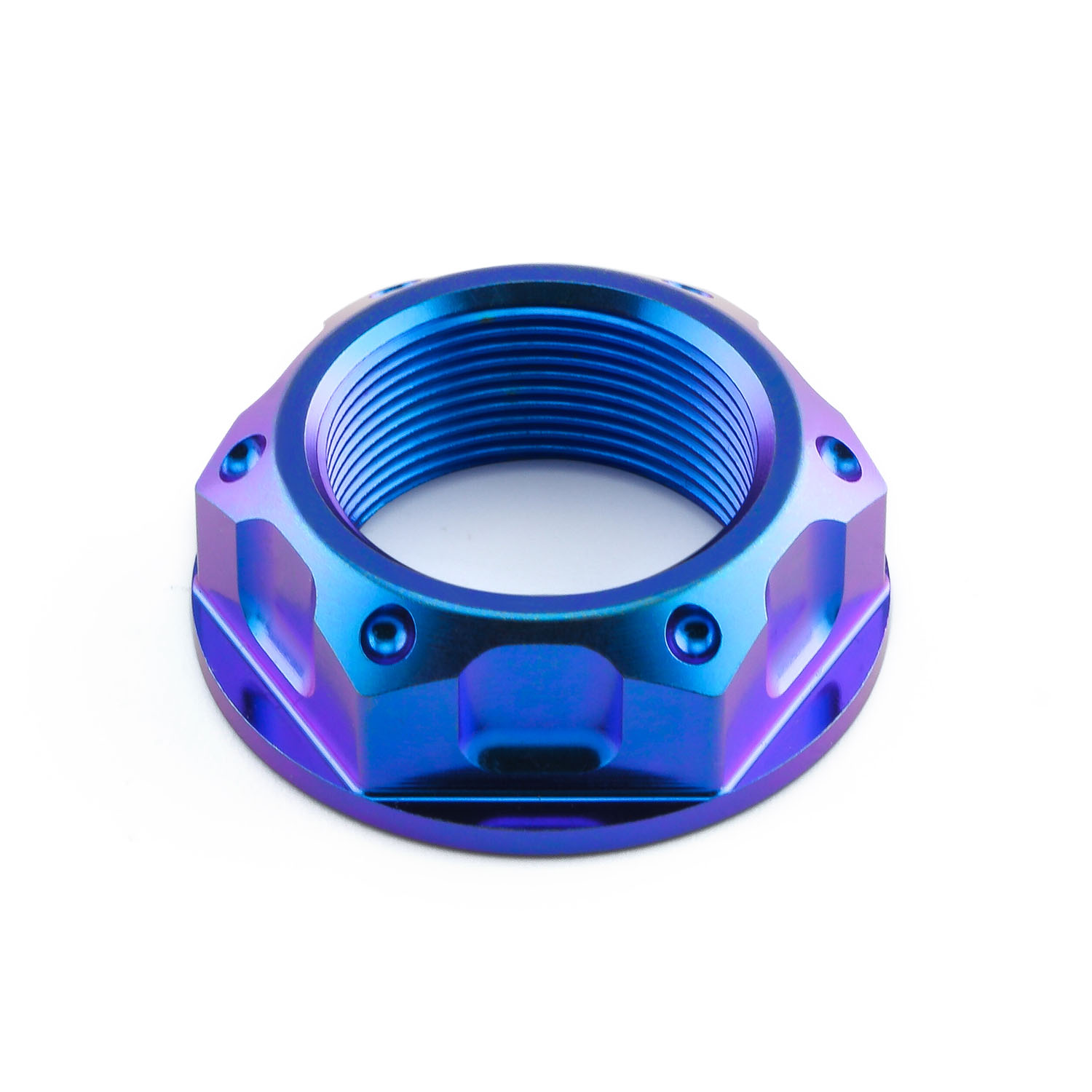 Titanium Yoke Nut Open Flanged M22x(1.00mm) (TIYOKEO50)