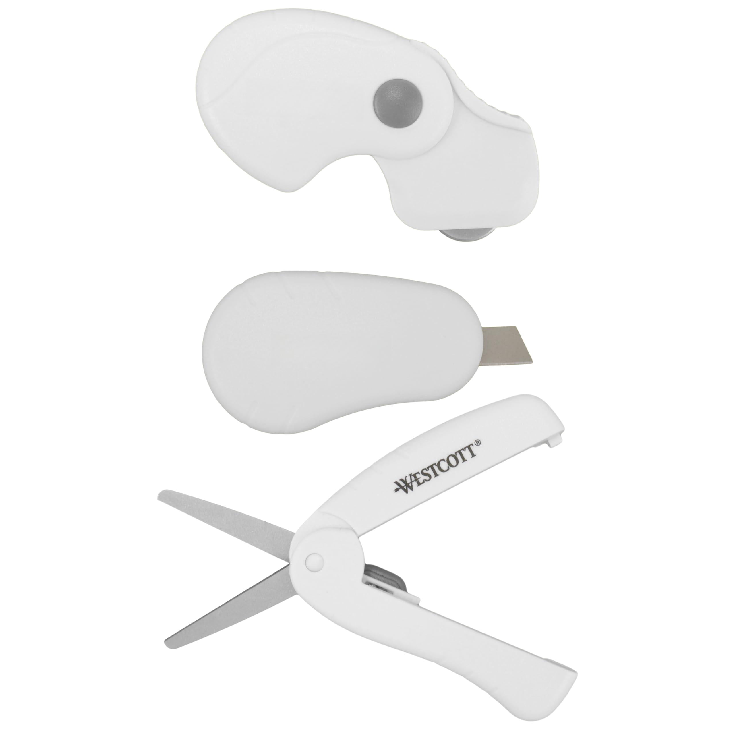 Titanium-bonded Mini 3-piece Travel Set - Folding For Fabric And Paper  Slicer & Rotary