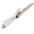 thumbnail image 1 of Titanium Flat Iron Straightener, Straightener And Curler 2 In 1 For Hair -Silver, 1 of 5