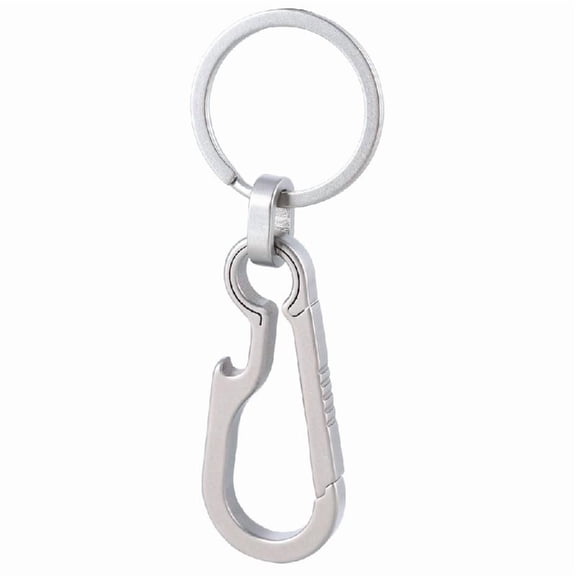 Titaniums Carabiner Keyring Bottles Opener AntiLost Quick Releases Key Holder
