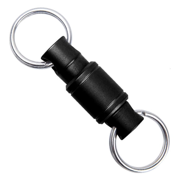 Titaniums Keyring Rotations Double Quick Releases Detachable Keychain Car Key Holder