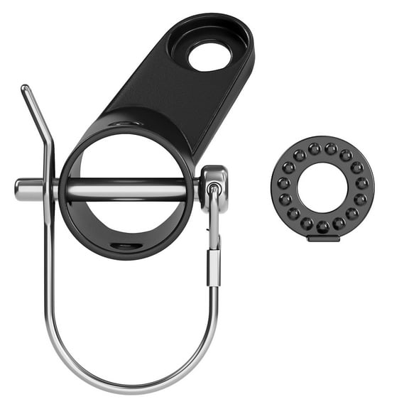 Titanker Upgraded Bike Trailer Hitch Coupler Black
