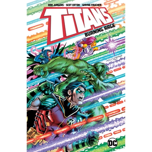 Pre-Owned Titans: Burning Rage (Paperback) 1779502990 9781779502995