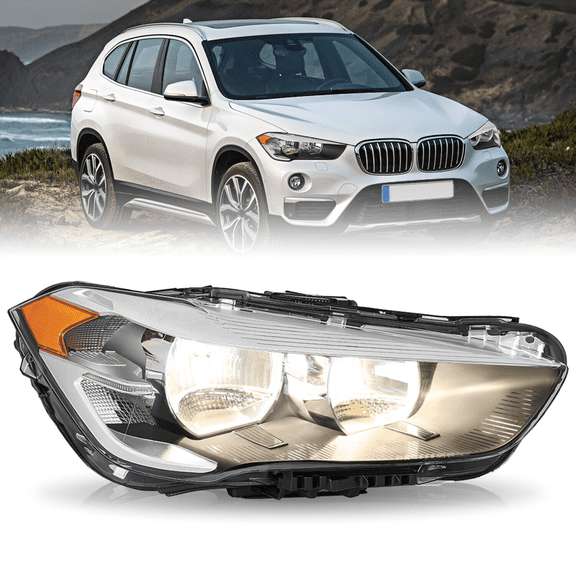 Titans Motors Halogen Headlight for 20162022 BMW X1  Passenger Right Side Assembly