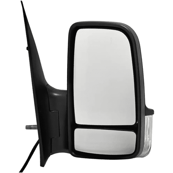 Titans Motors Passenger Side Right Mirror Compatible with 2007-2018 Mercedes-Benz/Dodge/Freightliner Sprinter 2500 3500 Power Heated, with Signal Light; Replace MB1321114, 0008106119