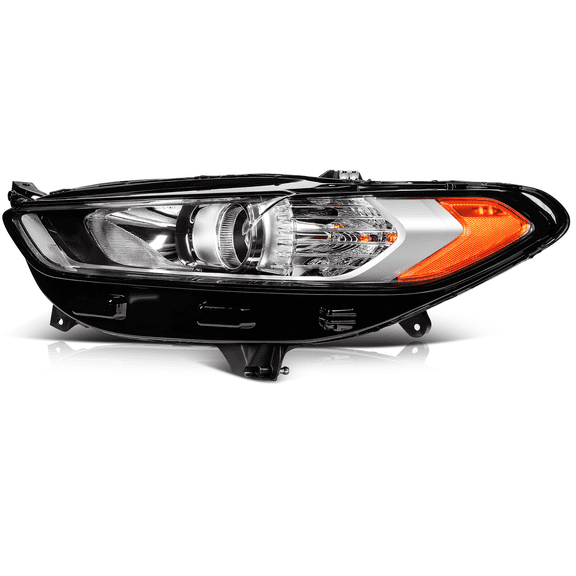 Titans Motors Projector Headlight Assembly Left Driver Side Fits 2013–2016 Ford Fusion