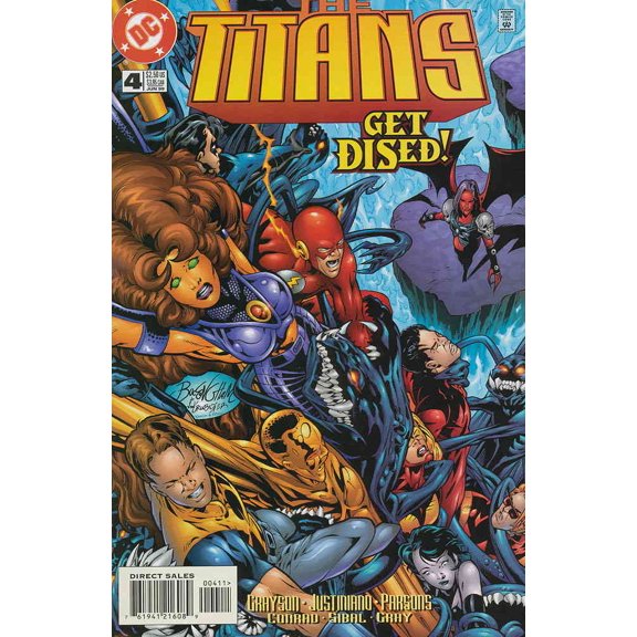 Titans, The #4 VF ; DC Comic Book