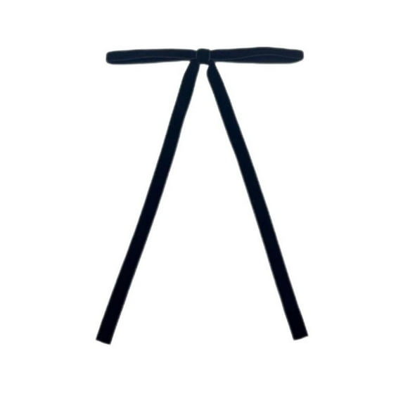 Titcea 25Pcs Velvet Ribbon Bows for Christmas Tree Crafts Gift Bows Classic Ribbon Bows for Xmas Home Outdoor Indoor Decoration