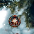 thumbnail image 1 of Titcea Christmas Decorations, Santa Claus Vintage Christmas Ornaments, Shatterproof Hanging Xmas Tree Ornaments for Holiday Wedding Party Decoration, Christmas Gifts, 1 of 5