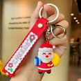 thumbnail image 1 of Titcea Christmas Keychain: Santa Claus Keychain, Cute Keyring for Women Handbag Car Key Purse Xmas Stockings Stuffer, 1 of 3