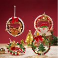 thumbnail image 1 of Titcea DIY Christmas Wreath Crafts Kits Decorations with 10ML Glue, Small Christmas Gifts for Kids Party Favors Fun Classroom Home Activities, 1 of 3