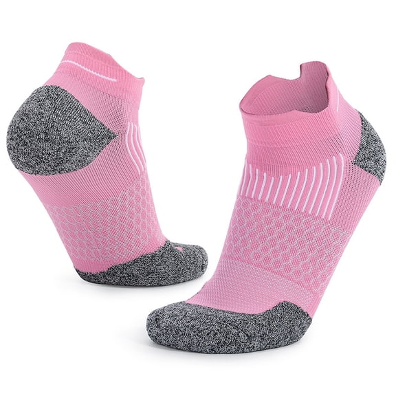 Titcea Mens Athletic Socks, Patchwork Print Running Cushioned Low Cut Wicking Short Sports Socks