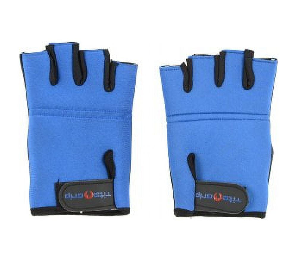 Tite Grip Aerial Fitness Gloves for Pole Dance & Weight Training - Blue XS/S