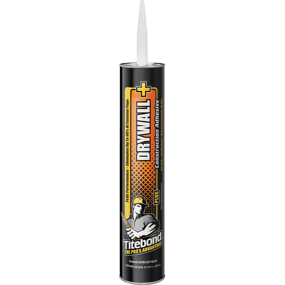 Titebond Drywall Adhesive - Single Pack Residential Use, Standard Application