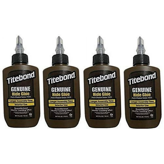 Titebond Genuine Hide Glue,4-Ounce Fur Pak - Walmart.com