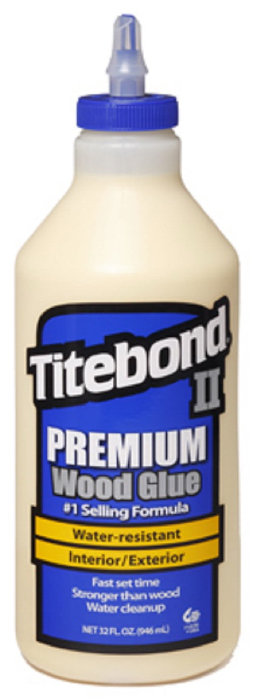 Titebond II 5005 1 QT Premium Interior / Exterior Wood Glue - Quantity of 12