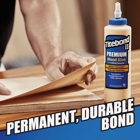 Titebond II Premium Wood Glue - Single Pack Residential Use, Standard Application